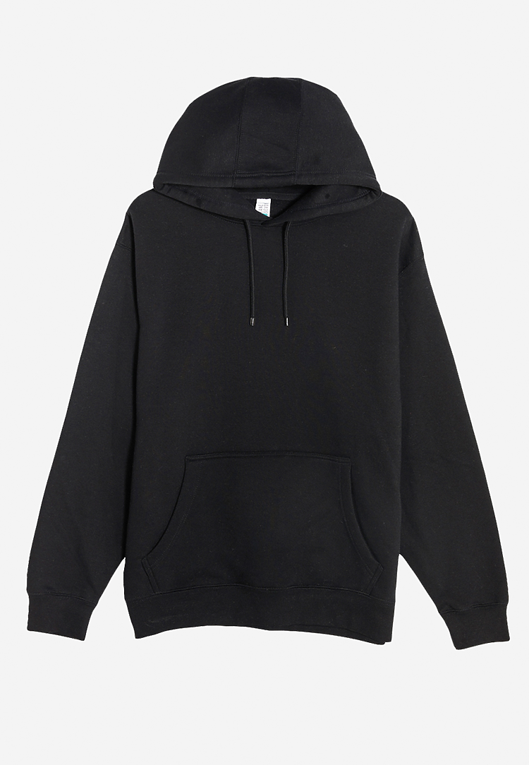 ls14001 Premium Pullover Hoodie Black