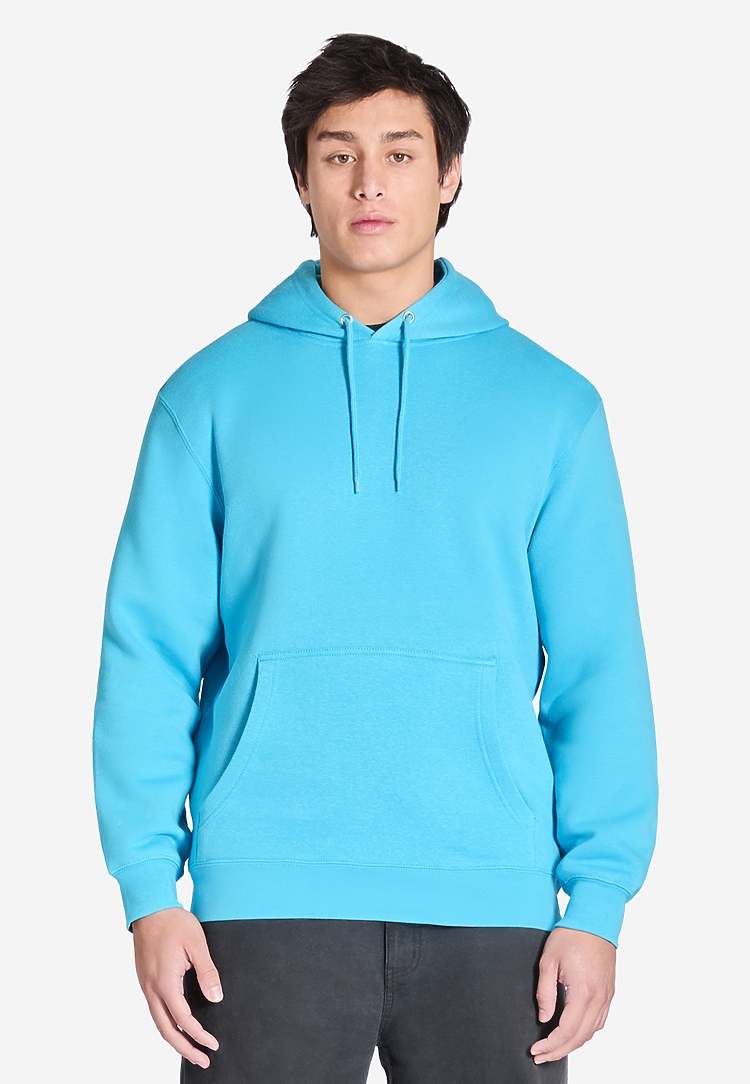 ls14001 Premium Pullover Hoodie Ocean Blue