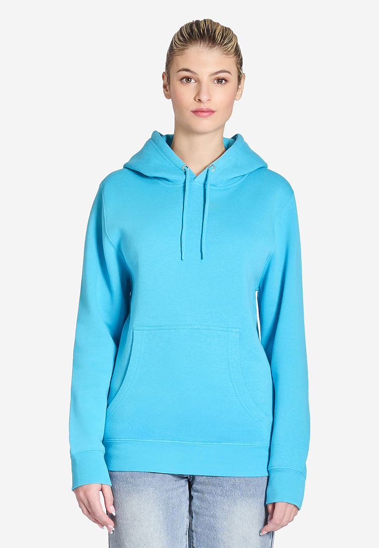 ls14001 Premium Pullover Hoodie Ocean Blue