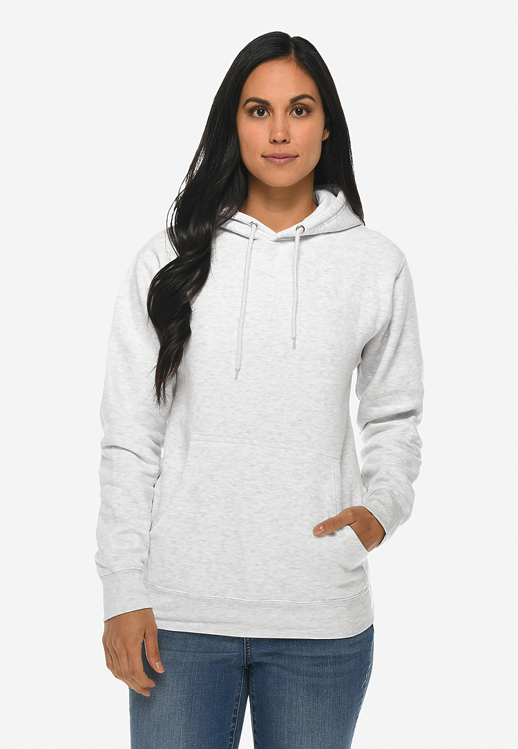 ls14001 Premium Pullover Hoodie Oatmeal Heather