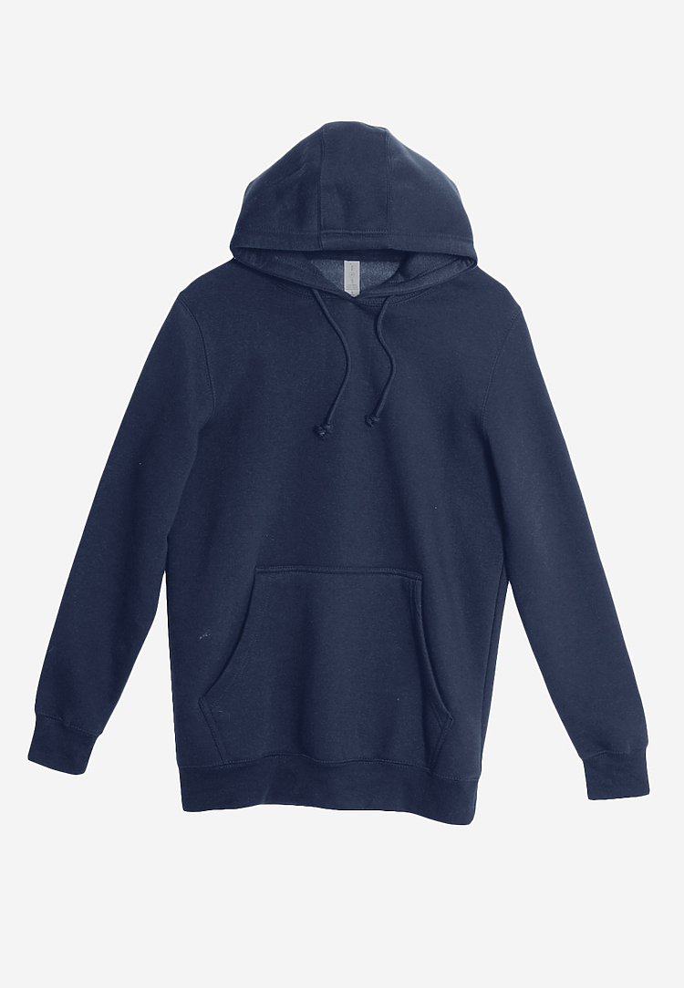 ls19001 Heavyweight Pullover Hoodie Navy