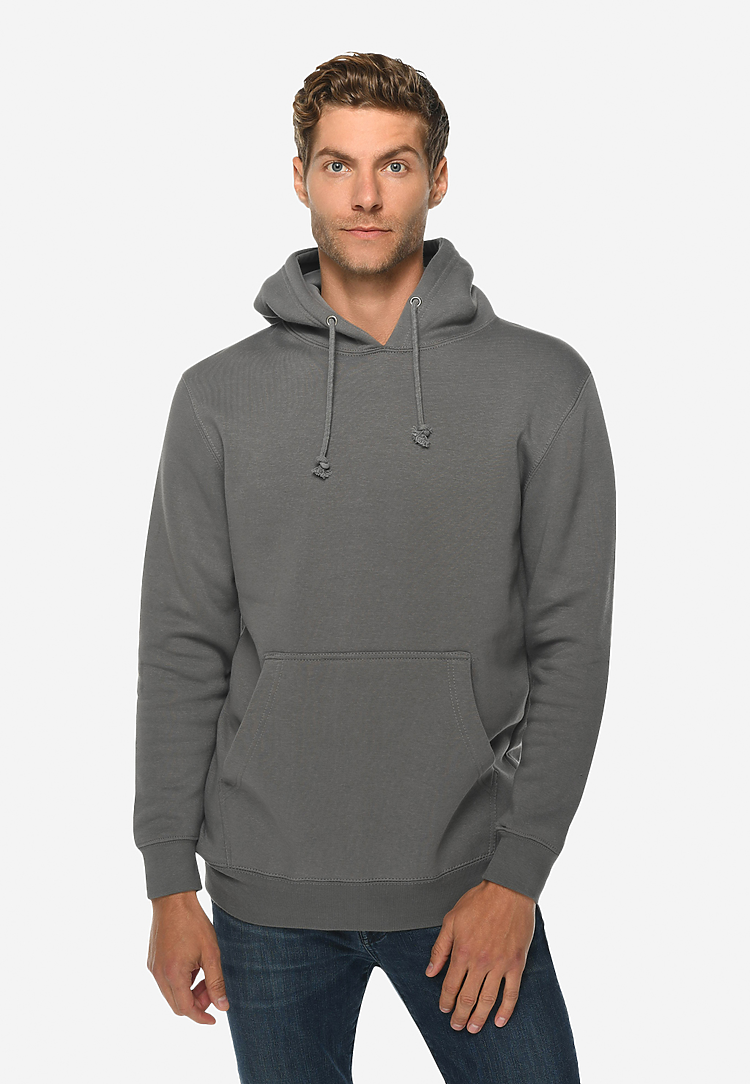 ls19001 Heavyweight Pullover Hoodie Storm