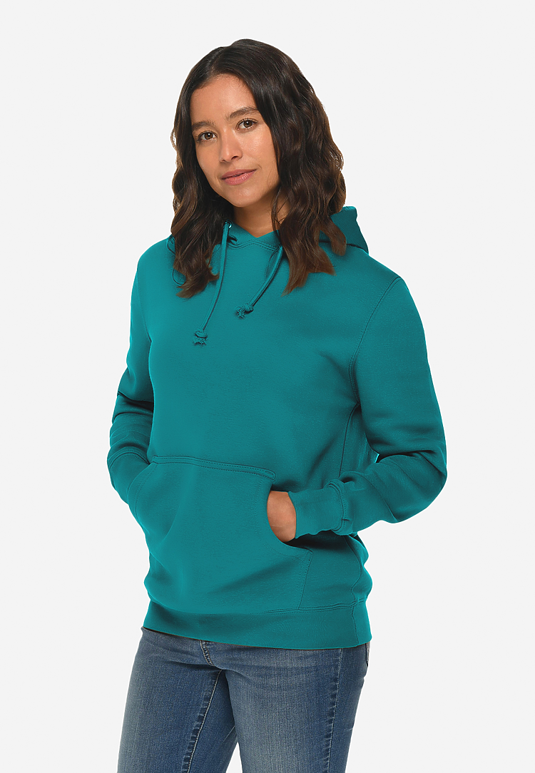 ls19001 Heavyweight Pullover Hoodie Teal