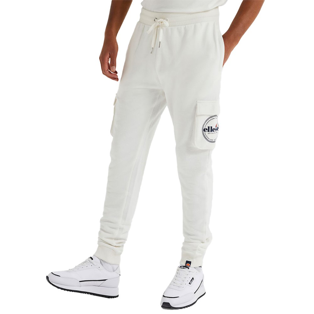 Ellesse Elvare white cargo Joggers