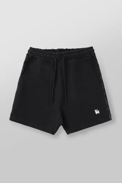 1078 - Piping Collection - Shorts Black