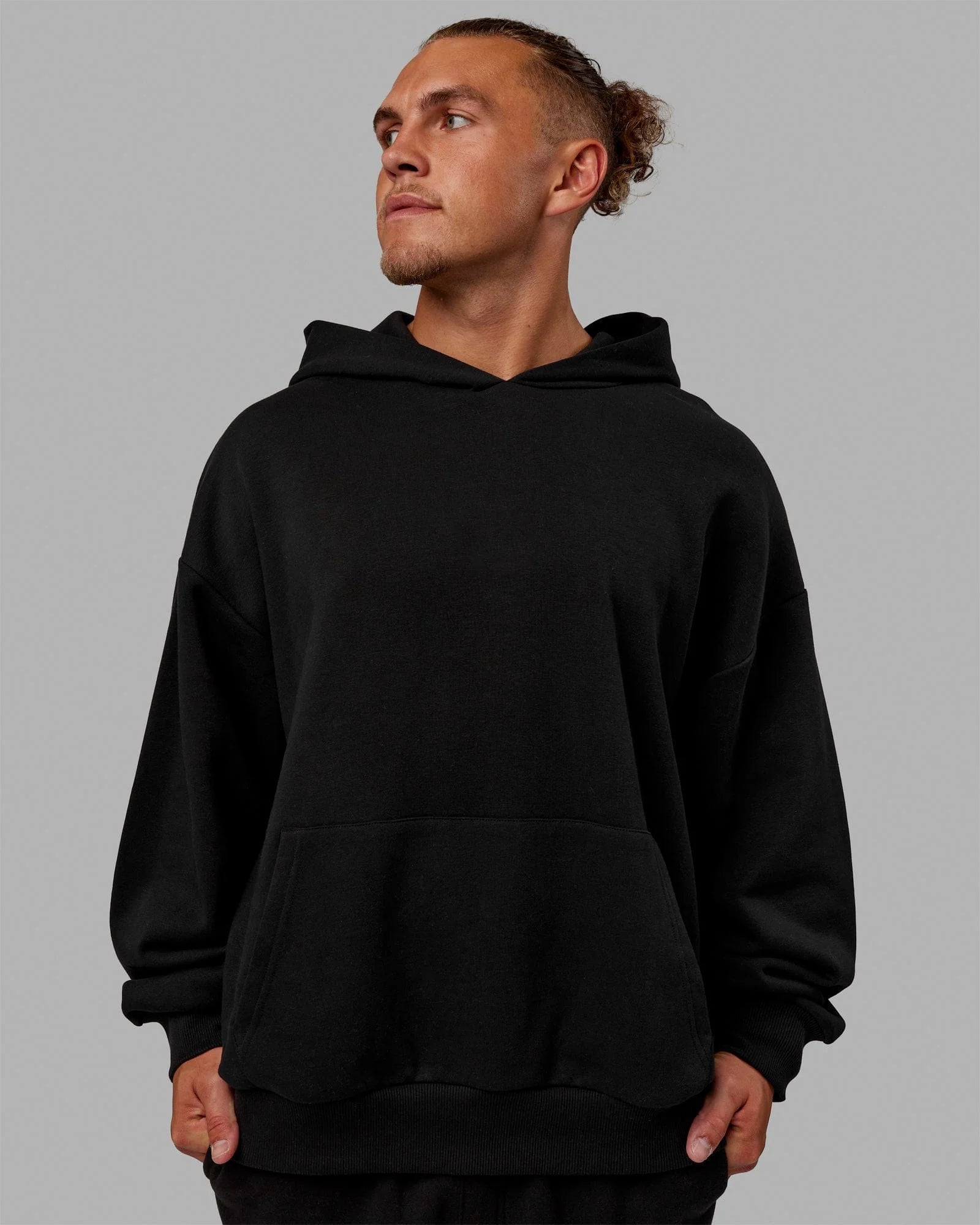 H 87 Unisex Love The Run Hoodie Oversize