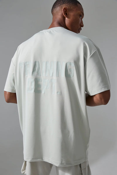 Reflective ACTIVE TRAINING DEPT OVERSIZED T-SHIRT