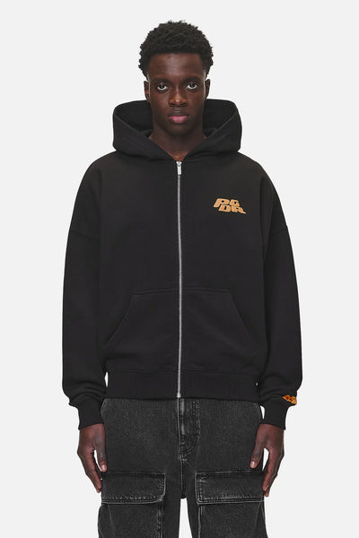 H18_Astor Boxy Sweat Jacket Washed Black