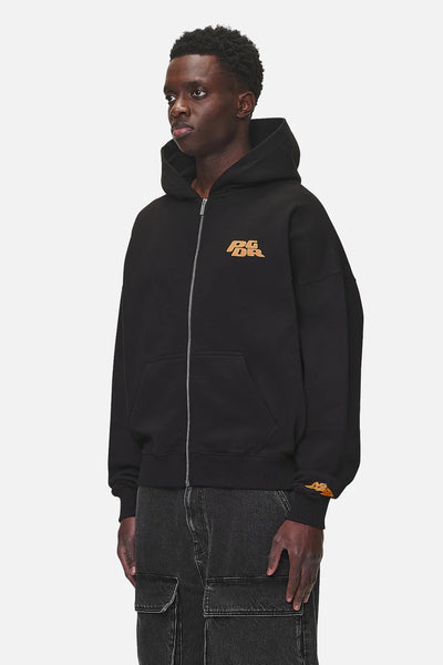 H18_Astor Boxy Sweat Jacket Washed Black