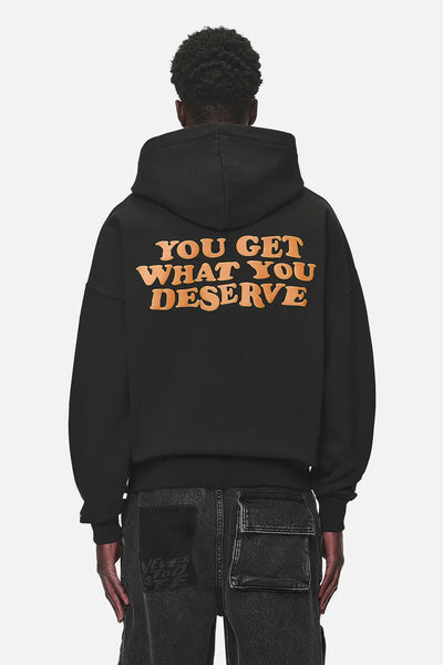 H18_Astor Boxy Sweat Jacket Washed Black