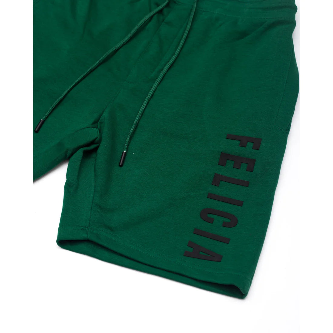 Felicia Dark Green Jogger Shorts