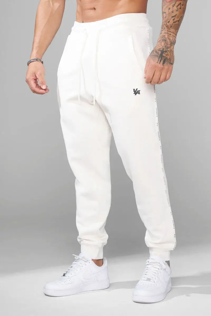 2006 - Piping Collection - Joggers Light Off White
