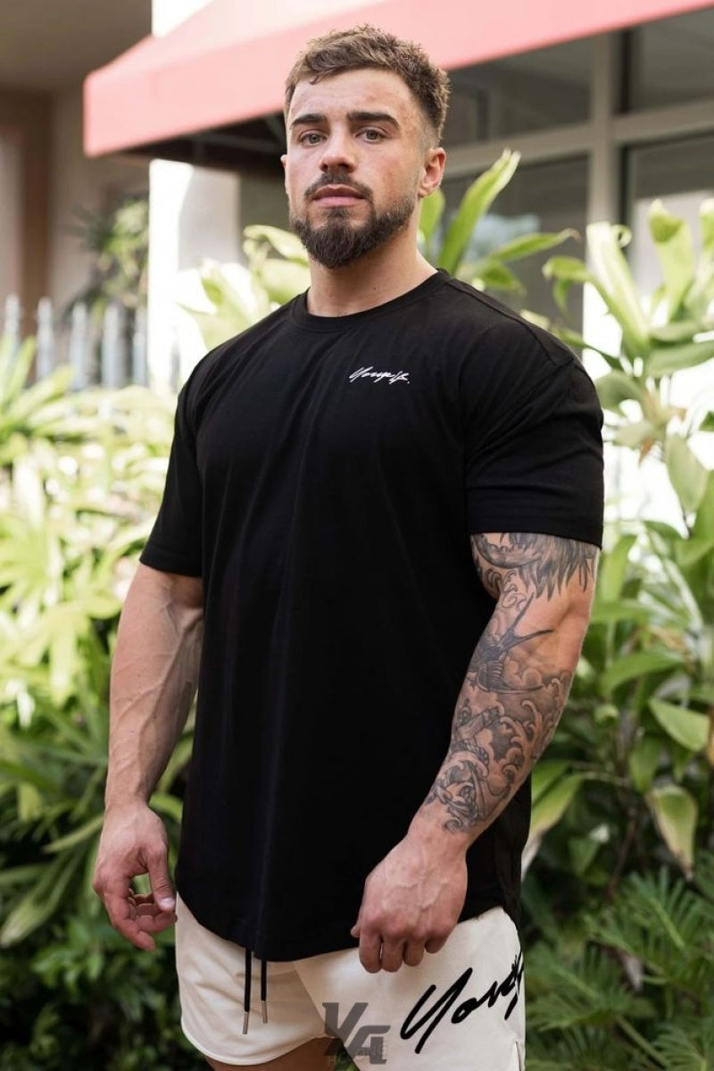 YoungLA 408 Autobiography Tees Black