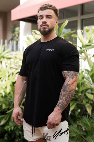 YoungLA 408 Autobiography Tees Black
