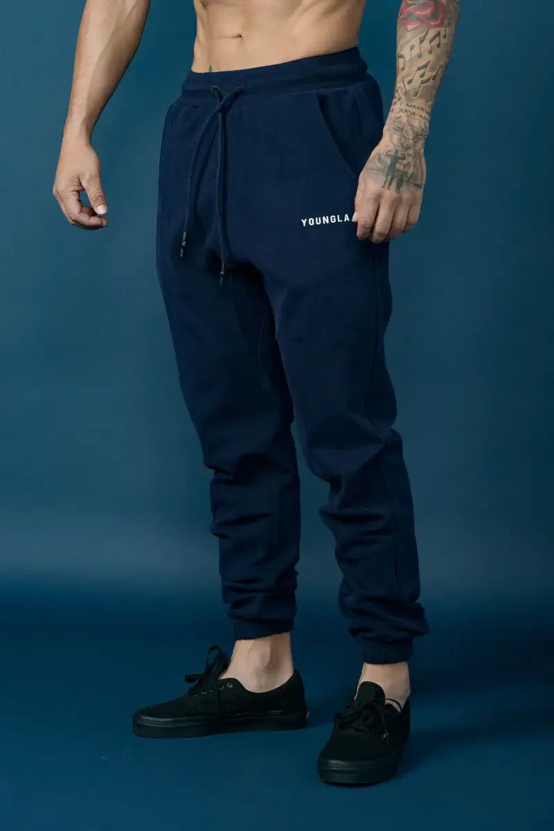210 Kick-Back Joggers Navy